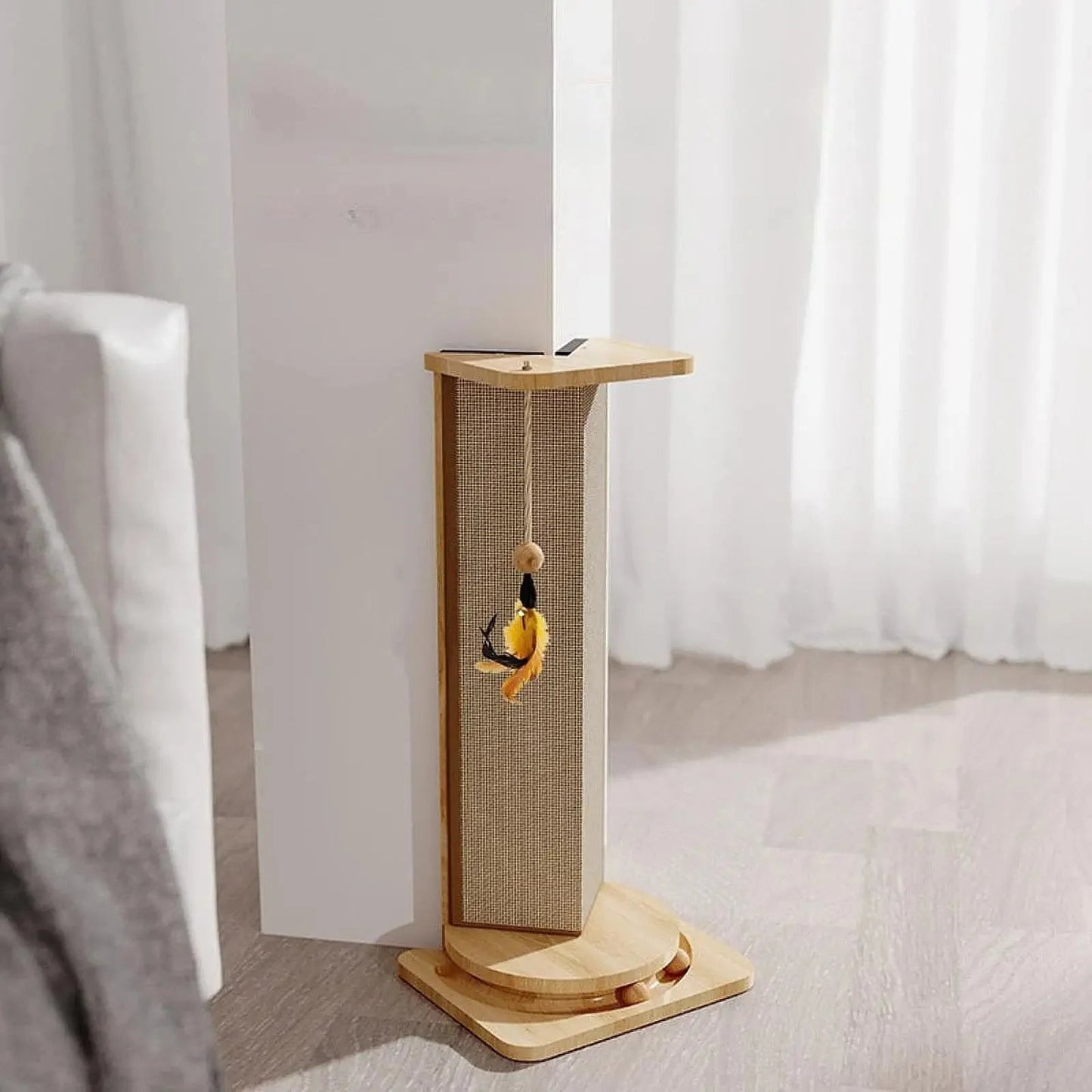 Griffoir pour chat - CatScratcherPost™ - Chat Plaisir