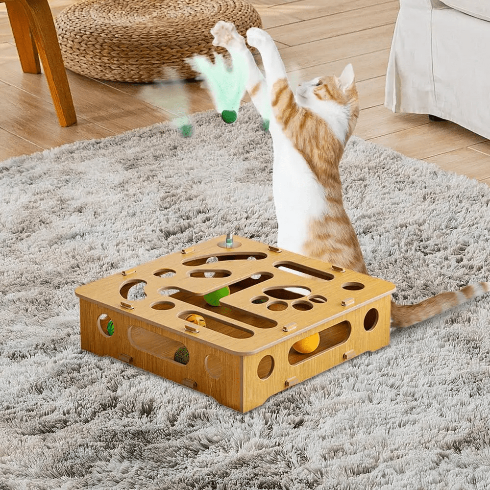 Jouet pour chat - CatPuzzleToy™ - Chat Plaisir