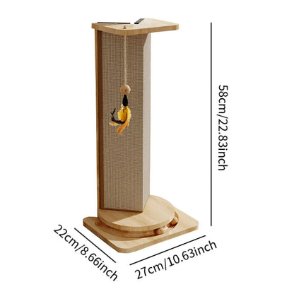 Griffoir pour chat - CatScratcherPost™ - Chat Plaisir