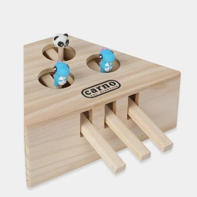 Jouet Interactif Chat - PawHunter™ - 3 Trous - Chat Plaisir