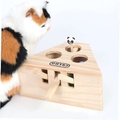 Jouet Interactif Chat - PawHunter™ - 3 Trous - Chat Plaisir