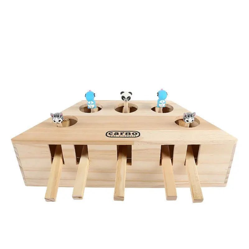 Jouet Interactif Chat - PawHunter™ - 5 Trous - Chat Plaisir