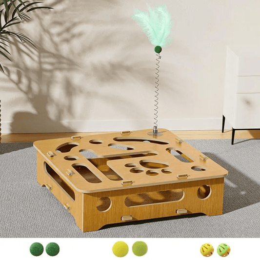 Jouet pour chat - CatPuzzleToy™ - Chat Plaisir
